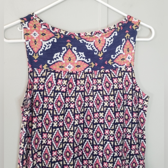 Anthropologie Akemi + Kin Asymmetrical Galapa Split Neck Tank Top - Picture 5 of 9
